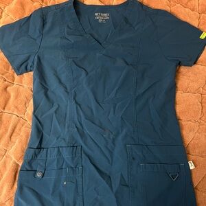 Activate Med Couture Navy Blue Scrub Set